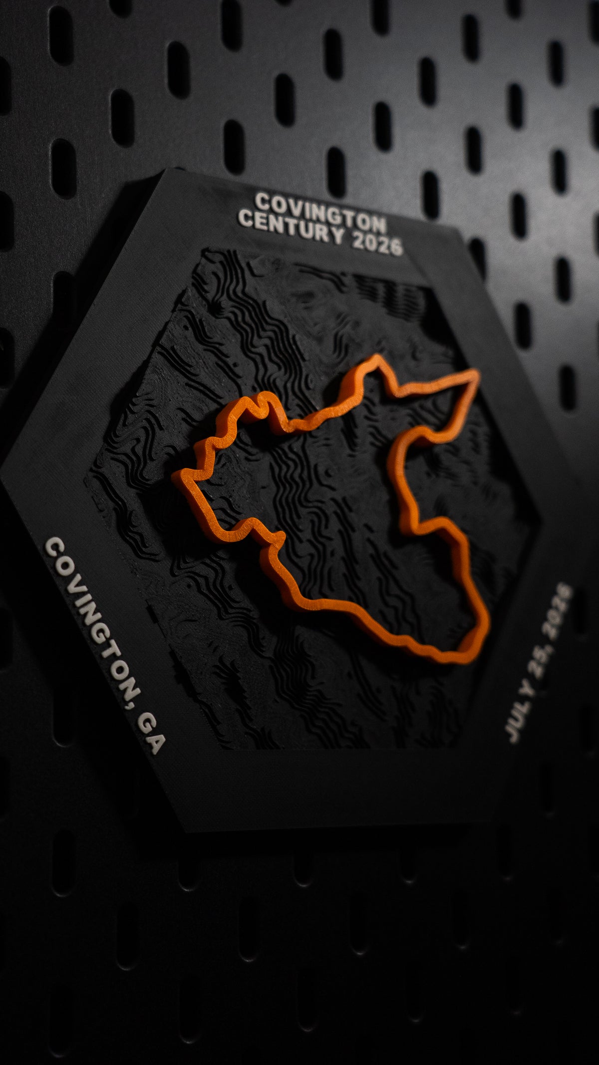 Your Race Route, Custom 3D Printed Running Route Relief