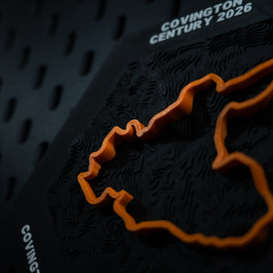 Your Race Route, Custom 3D Printed Running Route Relief