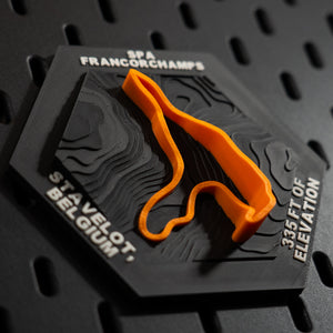 Spa-Francorchamps, 3D Printed Topographic Circuit Map | Motorsport Desk Art