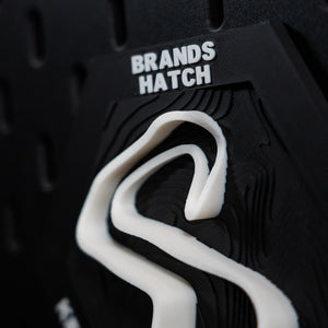Brands Hatch, 3D Printed Topographic Circuit Map | Motorsport Desk Art
