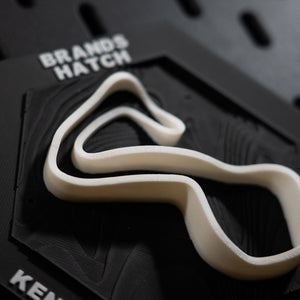 Brands Hatch, 3D Printed Topographic Circuit Map | Motorsport Desk Art