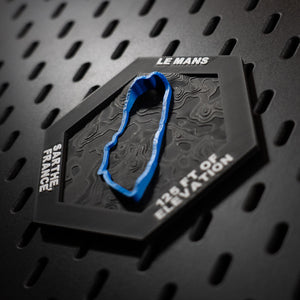 Le Mans, 3D Printed Topographic Circuit Map | Motorsport Desk Art