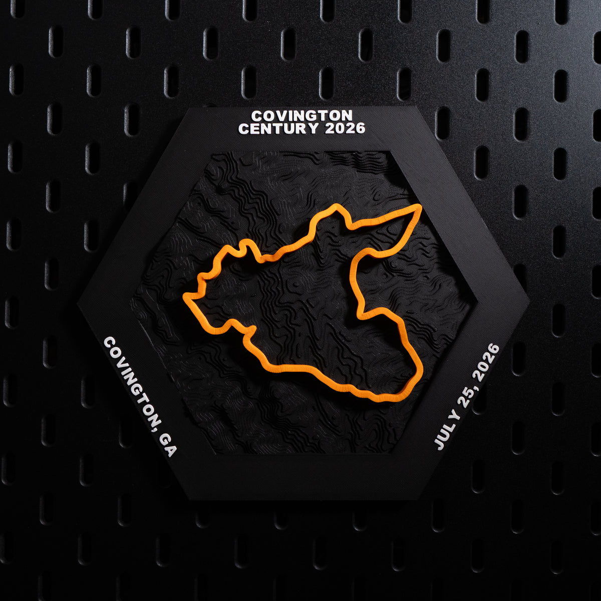 Your Race Route, Custom 3D Printed Running Route Relief