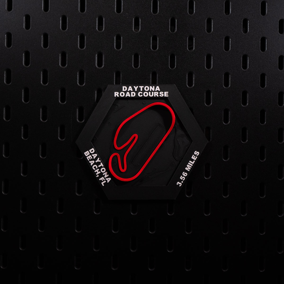 Daytona Road Course, 3D Printed Topographic Circuit Map | Motorsport Desk Art