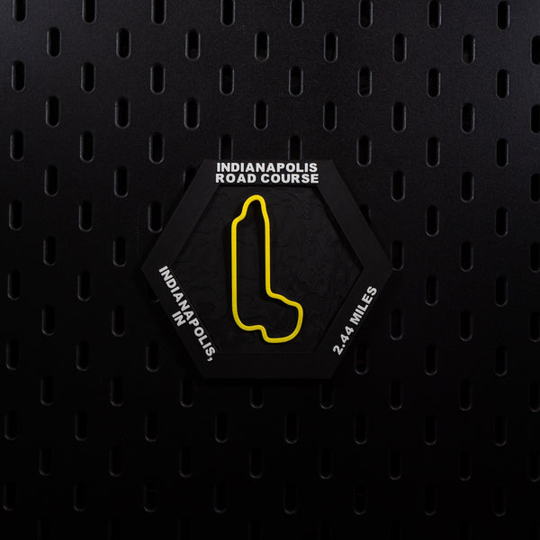 Indianapolis Road Course, 3D Printed Topographic Circuit Map | Motorsport Desk Art