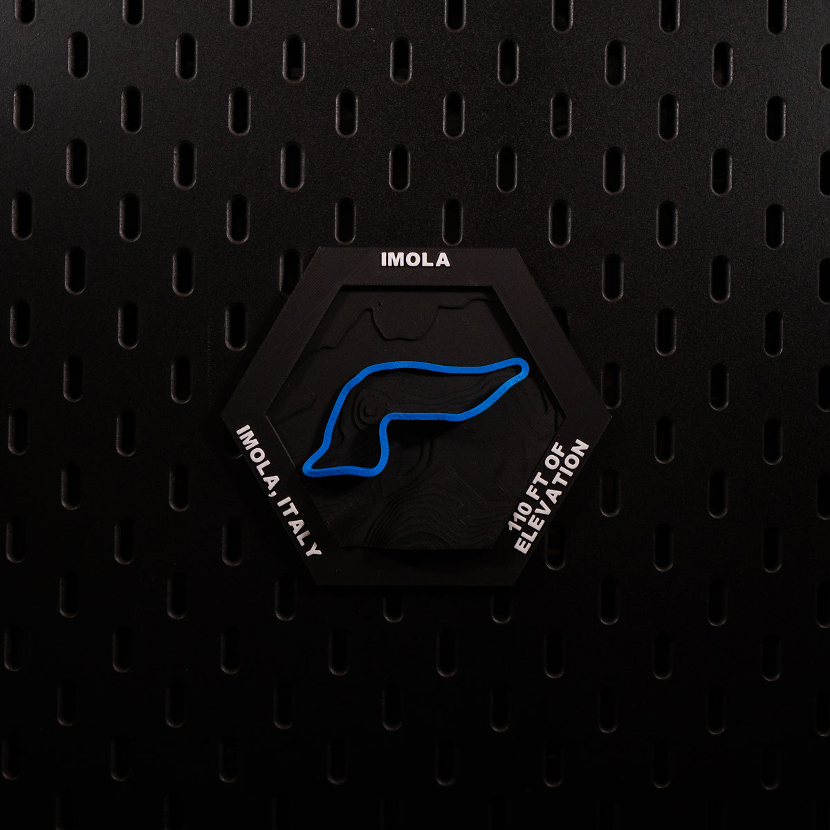 Imola, 3D Printed Topographic Circuit Map | Motorsport Desk Art