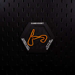 Zandvoort, 3D Printed Topographic Circuit Map | Motorsport Desk Art