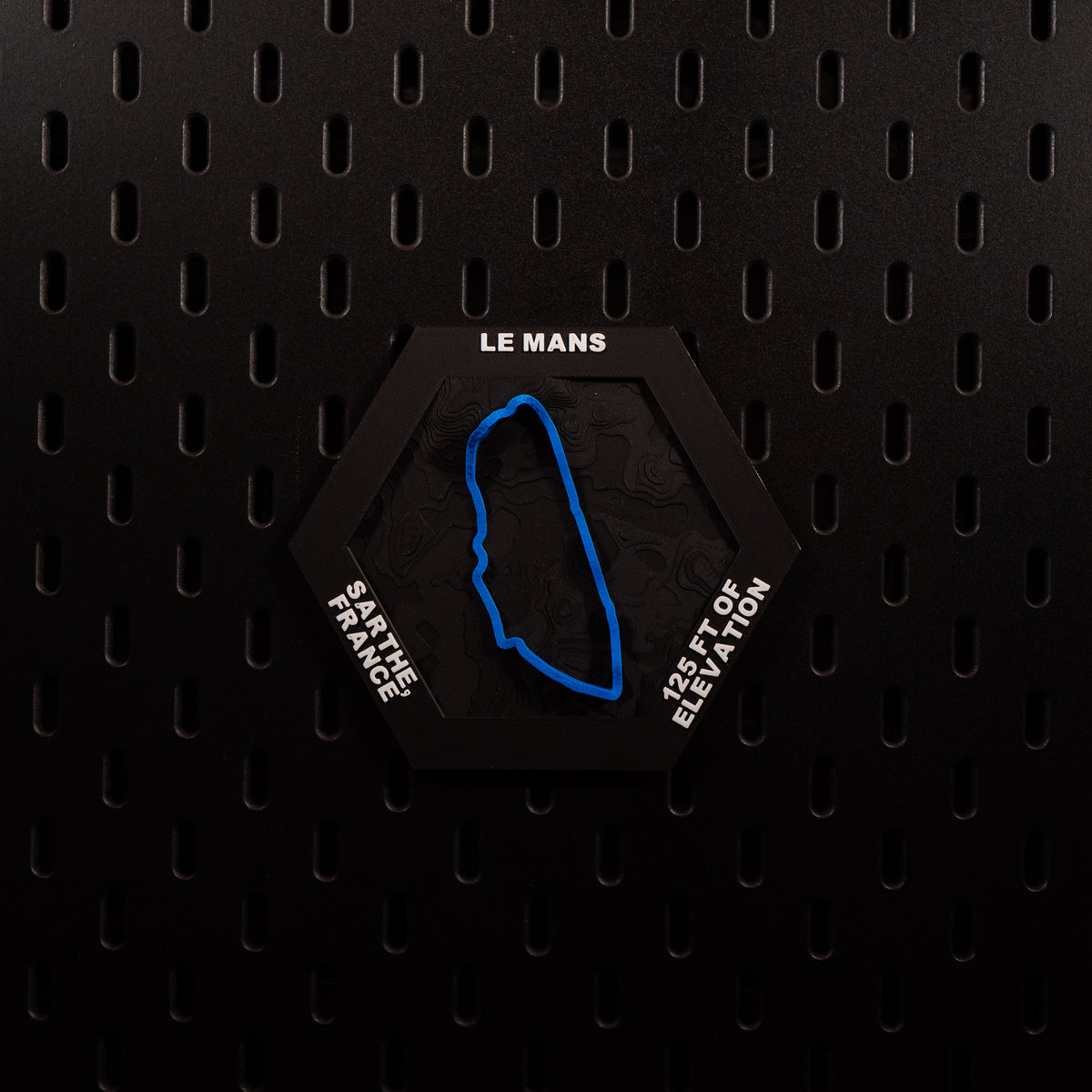 Le Mans, 3D Printed Topographic Circuit Map | Motorsport Desk Art