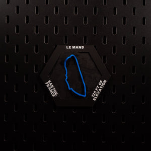 Le Mans, 3D Printed Topographic Circuit Map | Motorsport Desk Art