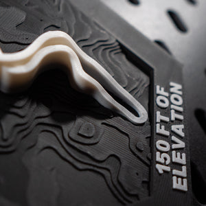 Suzuka Circuit, 3D Printed Topographic Circuit Map | Motorsport Desk Art
